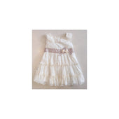 Miranda Girls Ivory Lace Dress